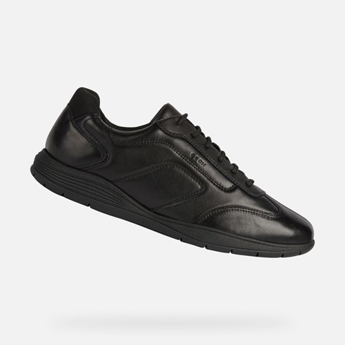 Casual Obuv Geox Spherica Ec2 Panske Čierne | 91027-AHTZ