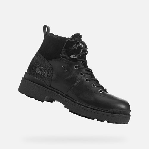 Clenkove Cizmy Geox Nevegal Abx Damske Čierne | 85394-IEQT