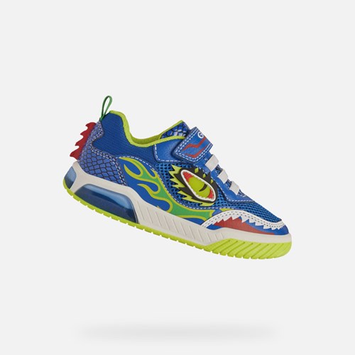 Light-up Shoes Geox Inek Chlapcenske Kráľovská Modrá | 80435-TAPR