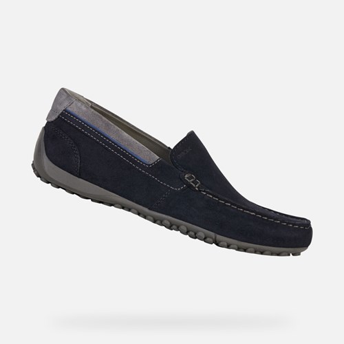 Mokasiny Geox Snake Panske Námornícka Modrá | 40589-AMRD