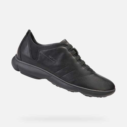 Slip On Geox Nebula Panske Čierne | 63015-SWLQ