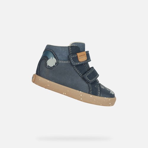 Tenisky Geox Kilwi Pre Babatka Námornícka Modrá | 53461-ROUF