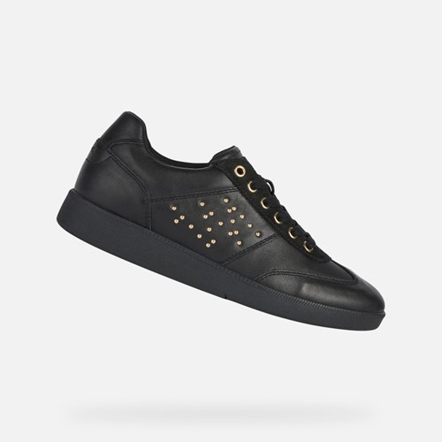 Tenisky Geox Meleda Damske Čierne | 43509-JOGY