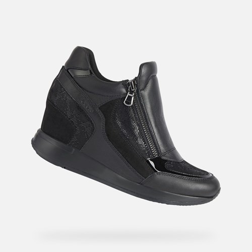 Tenisky Geox Nydame Damske Čierne | 98163-MGJB