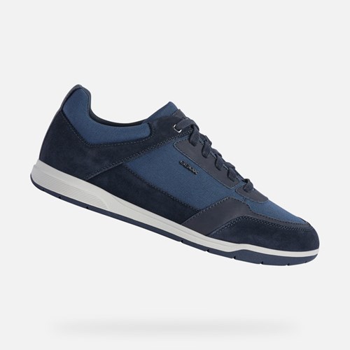 Tenisky Geox Spherica Ec3 Panske Námornícka Modrá | 52170-HPBG