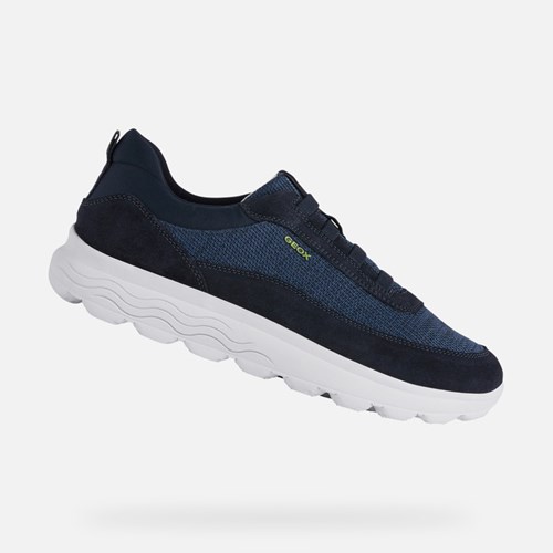 Tenisky Geox Spherica Panske Námornícka Modrá | 41906-JLNK