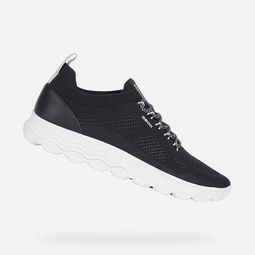 Tenisky Geox Spherica Panske Čierne | 45820-XOHI