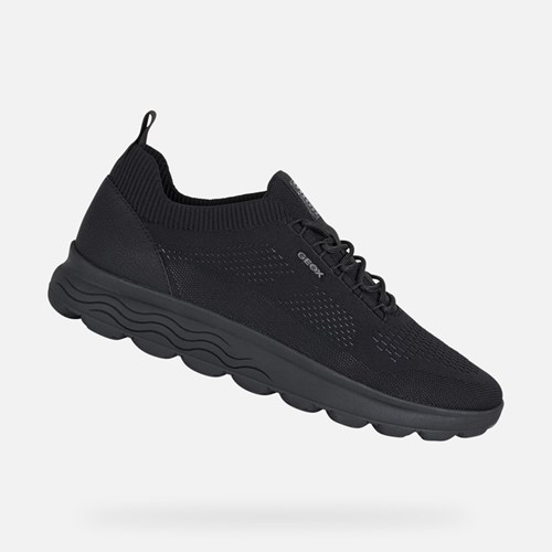 Tenisky Geox Spherica Panske Čierne | 54630-FMEN