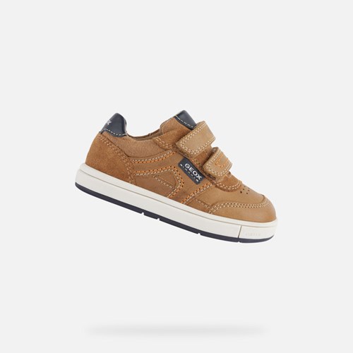 Tenisky Geox Trottola Pre Babatka Námornícka Modrá | 90478-AZKJ