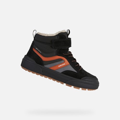 Tenisky Geox Weemble Abx Dievcenske Čierne | 53049-QJOB