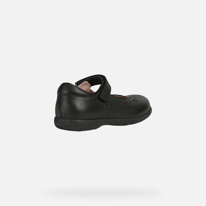Balerinky Geox Naimara Dievcenske Čierne | 87910-NKLG