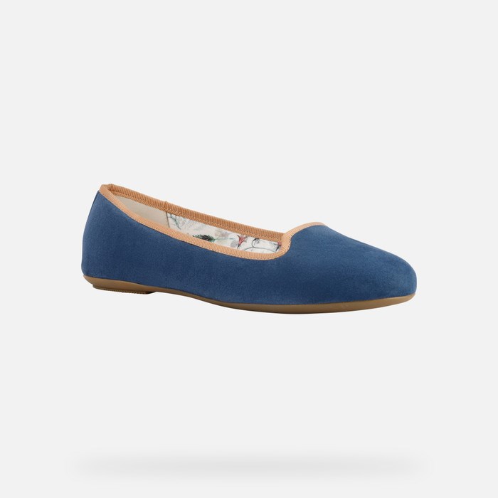 Balerinky Geox Palmaria Damske Modre | 68031-CZUT