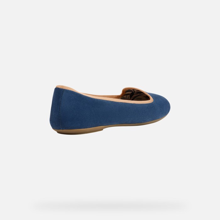 Balerinky Geox Palmaria Damske Modre | 68031-CZUT