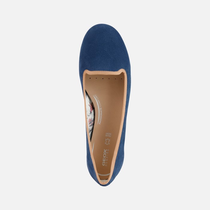 Balerinky Geox Palmaria Damske Modre | 68031-CZUT