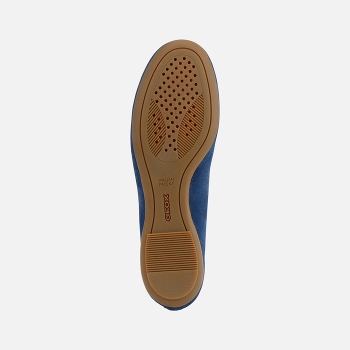 Balerinky Geox Palmaria Damske Modre | 68031-CZUT