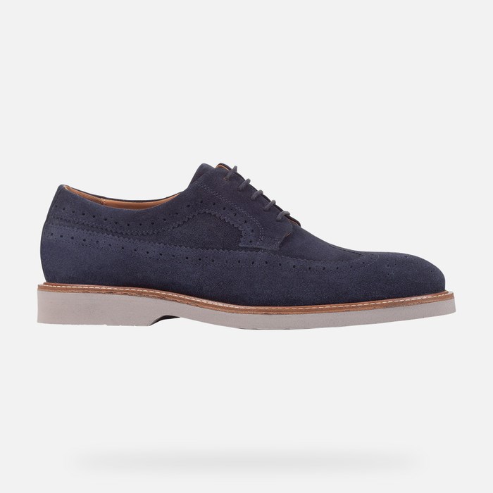 Casual Obuv Geox Gubbio Panske Námornícka Modrá | 98541-PVNC