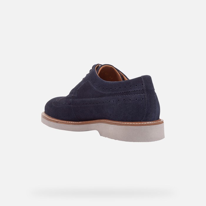 Casual Obuv Geox Gubbio Panske Námornícka Modrá | 98541-PVNC
