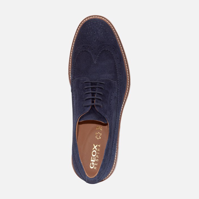 Casual Obuv Geox Gubbio Panske Námornícka Modrá | 98541-PVNC