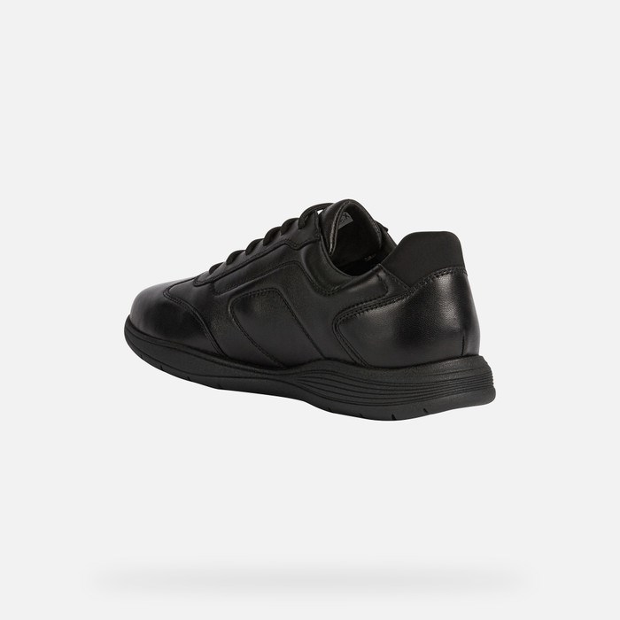 Casual Obuv Geox Spherica Ec2 Panske Čierne | 91027-AHTZ