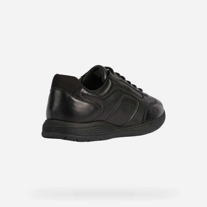 Casual Obuv Geox Spherica Ec2 Panske Čierne | 91027-AHTZ