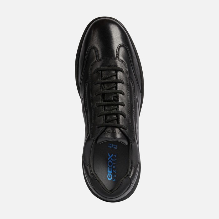 Casual Obuv Geox Spherica Ec2 Panske Čierne | 91027-AHTZ