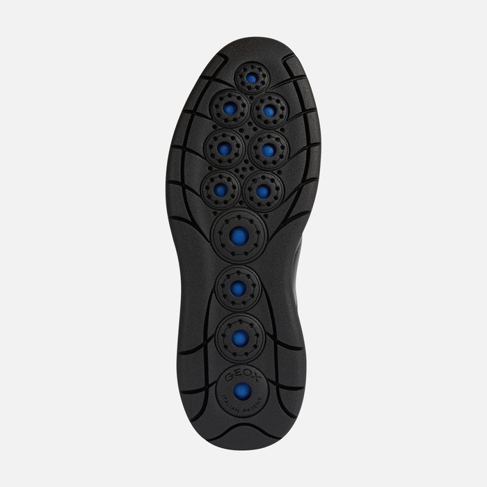 Casual Obuv Geox Spherica Ec2 Panske Čierne | 91027-AHTZ