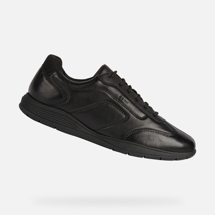 Casual Obuv Geox Spherica Ec2 Panske Čierne | 91027-AHTZ