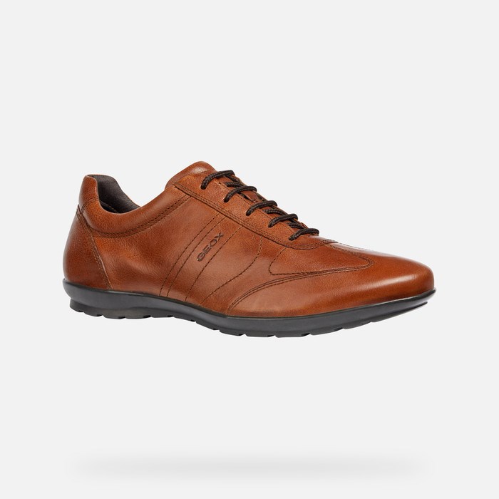 Casual Obuv Geox Symbol Panske Hnede | 28930-NEGK