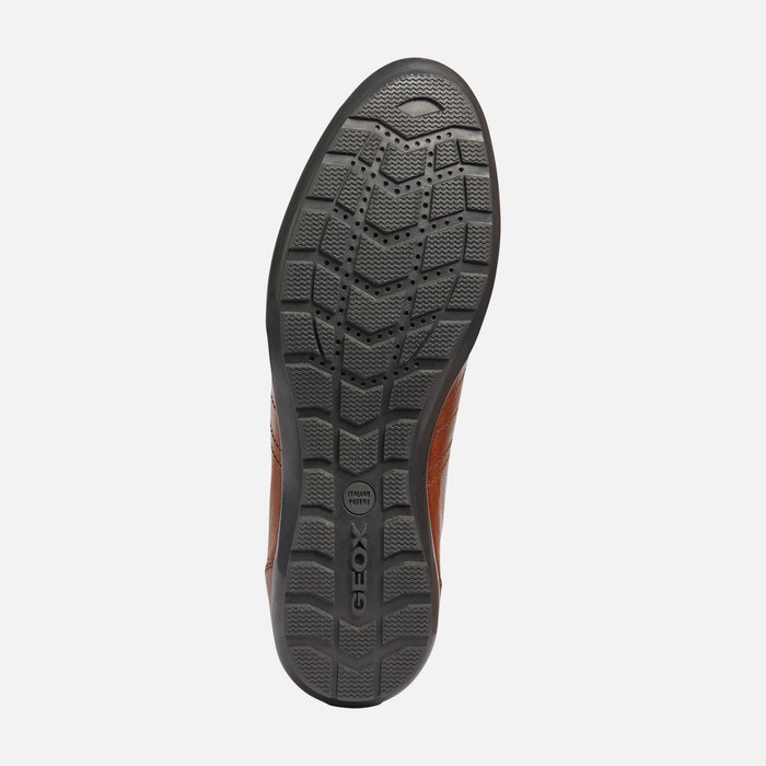 Casual Obuv Geox Symbol Panske Hnede | 28930-NEGK