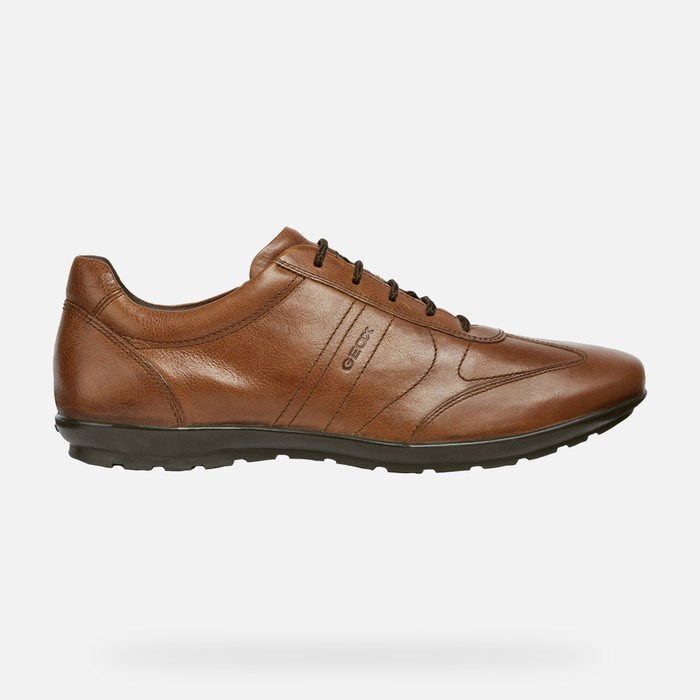 Casual Obuv Geox Symbol Panske Hnede | 36274-AUXB