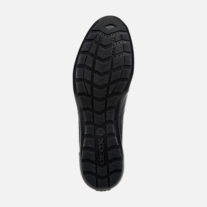 Casual Obuv Geox Symbol Panske Čierne | 09235-NOLS