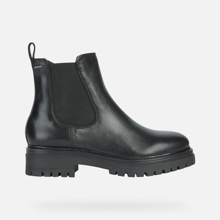 Clenkove Cizmy Geox Iridea Abx Damske Čierne | 87903-ZLCJ