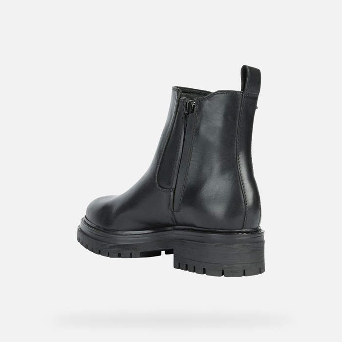 Clenkove Cizmy Geox Iridea Abx Damske Čierne | 87903-ZLCJ