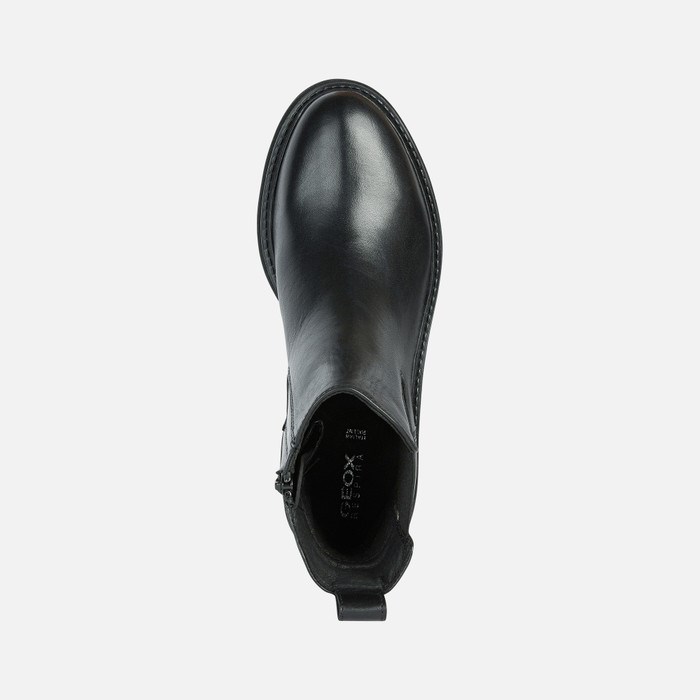 Clenkove Cizmy Geox Iridea Abx Damske Čierne | 87903-ZLCJ