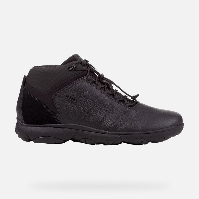 Clenkove Cizmy Geox Nebula 4 X 4 Abx Panske Čierne | 57943-ISPL