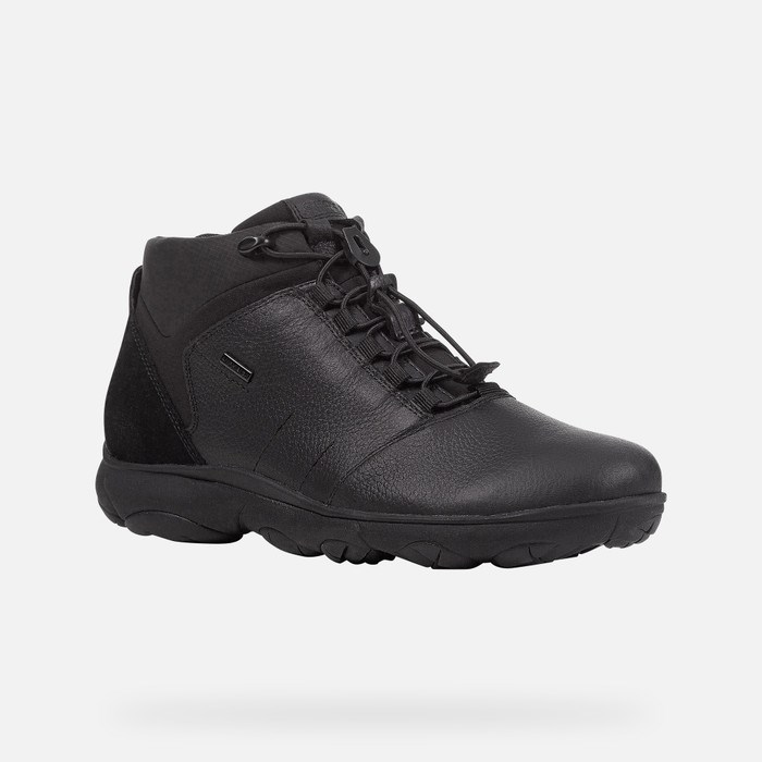 Clenkove Cizmy Geox Nebula 4 X 4 Abx Panske Čierne | 57943-ISPL