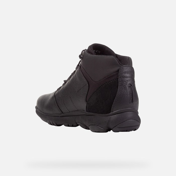Clenkove Cizmy Geox Nebula 4 X 4 Abx Panske Čierne | 57943-ISPL