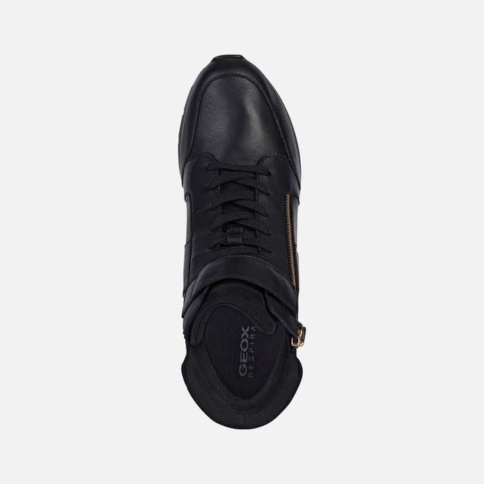 Clenkove Cizmy Geox Zosma Damske Čierne | 85160-CWFD