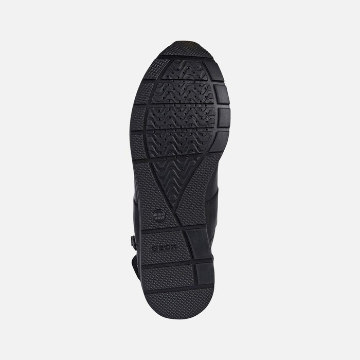 Clenkove Cizmy Geox Zosma Damske Čierne | 85160-CWFD