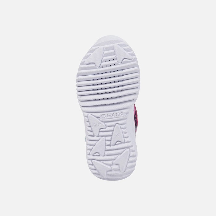 Light-up Shoes Geox Assister Dievcenske Fuchsie Námornícka Modrá | 47109-ELVG