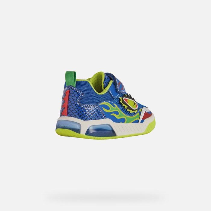 Light-up Shoes Geox Inek Chlapcenske Kráľovská Modrá | 80435-TAPR