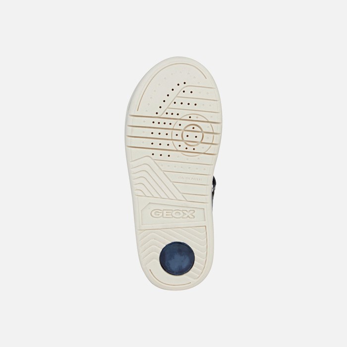 Light-up Shoes Geox Pawnee Dievcenske Námornícka Modrá | 56497-AWBS