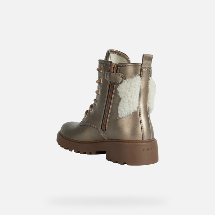 Mid-calf Boots Geox Casey Dievcenske Lead | 45091-FTRI