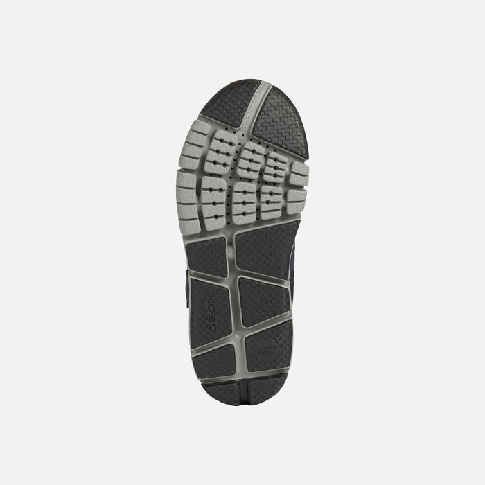 Mid-calf Boots Geox Flexyper Abx Chlapcenske Námornícka Modrá Siva | 54076-OSYG