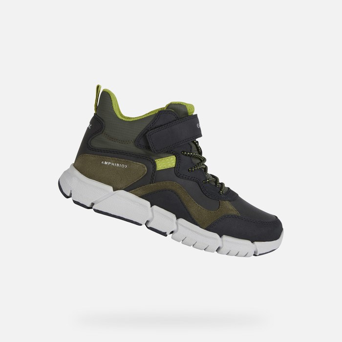 Mid-calf Boots Geox Flexyper Abx Chlapcenske Zelene | 74698-WCQY