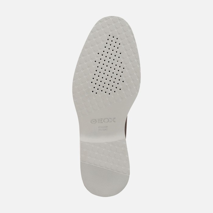 Mokasiny Geox Gubbio Panske Tmavo Hnede | 56498-BODI
