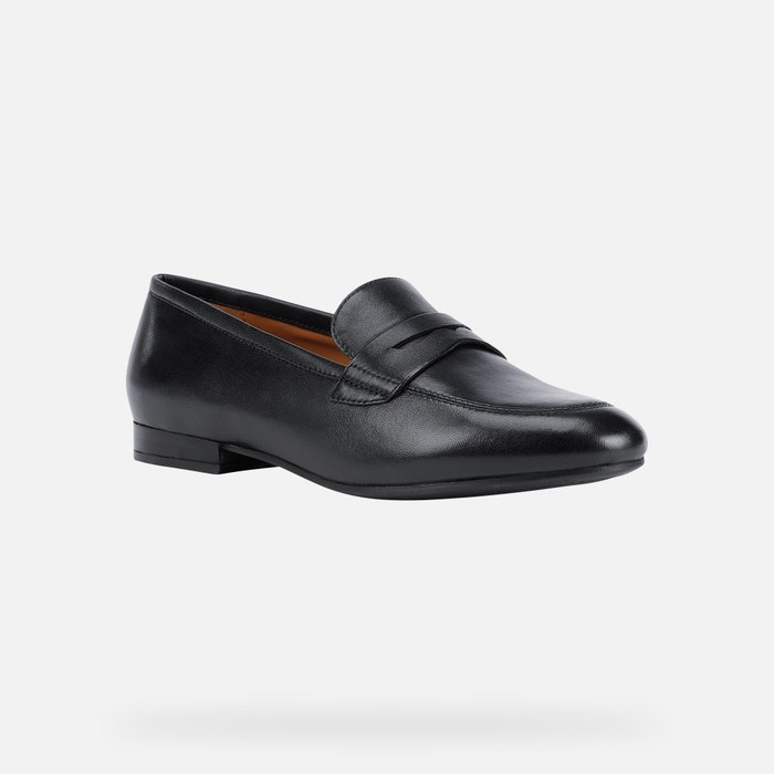 Mokasiny Geox New Marlina Damske Čierne | 79346-JEBH