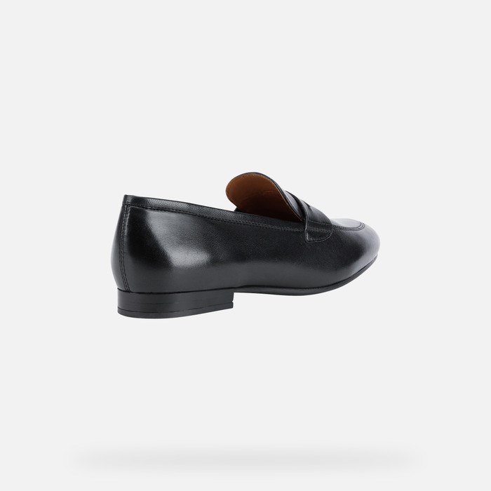 Mokasiny Geox New Marlina Damske Čierne | 79346-JEBH