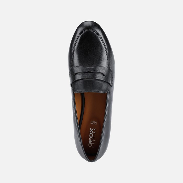 Mokasiny Geox New Marlina Damske Čierne | 79346-JEBH