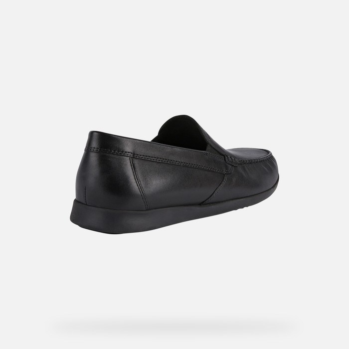 Mokasiny Geox Sile 2 Fit Panske Čierne | 78153-STNW